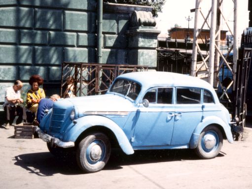 Moderne auto in Novosibirsk