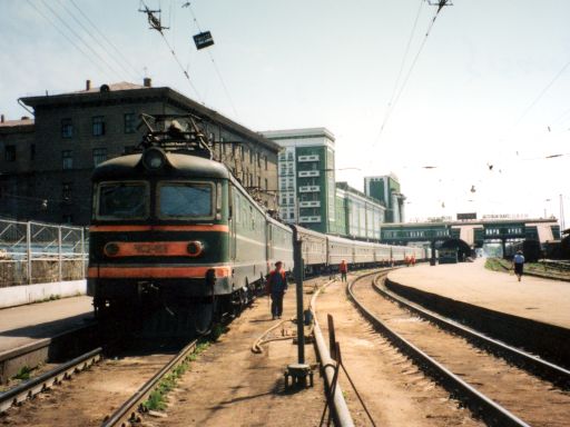 Trans Siberië Express in Novosibirsk