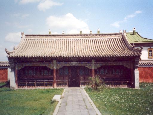 Tempel in het winterpaleis van Bogd Khan