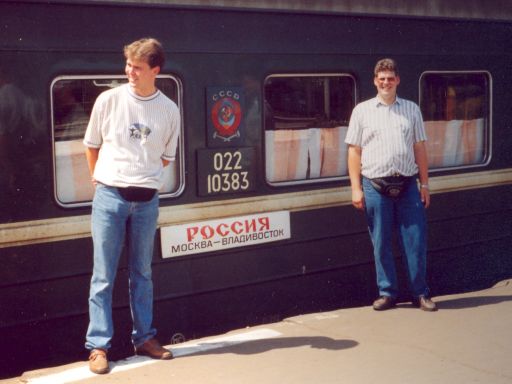 Vertrek vanuit Moskou naar Irkutsk