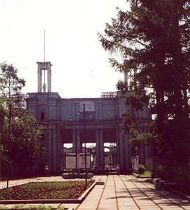 Ingang van het stadion van Irkutsk